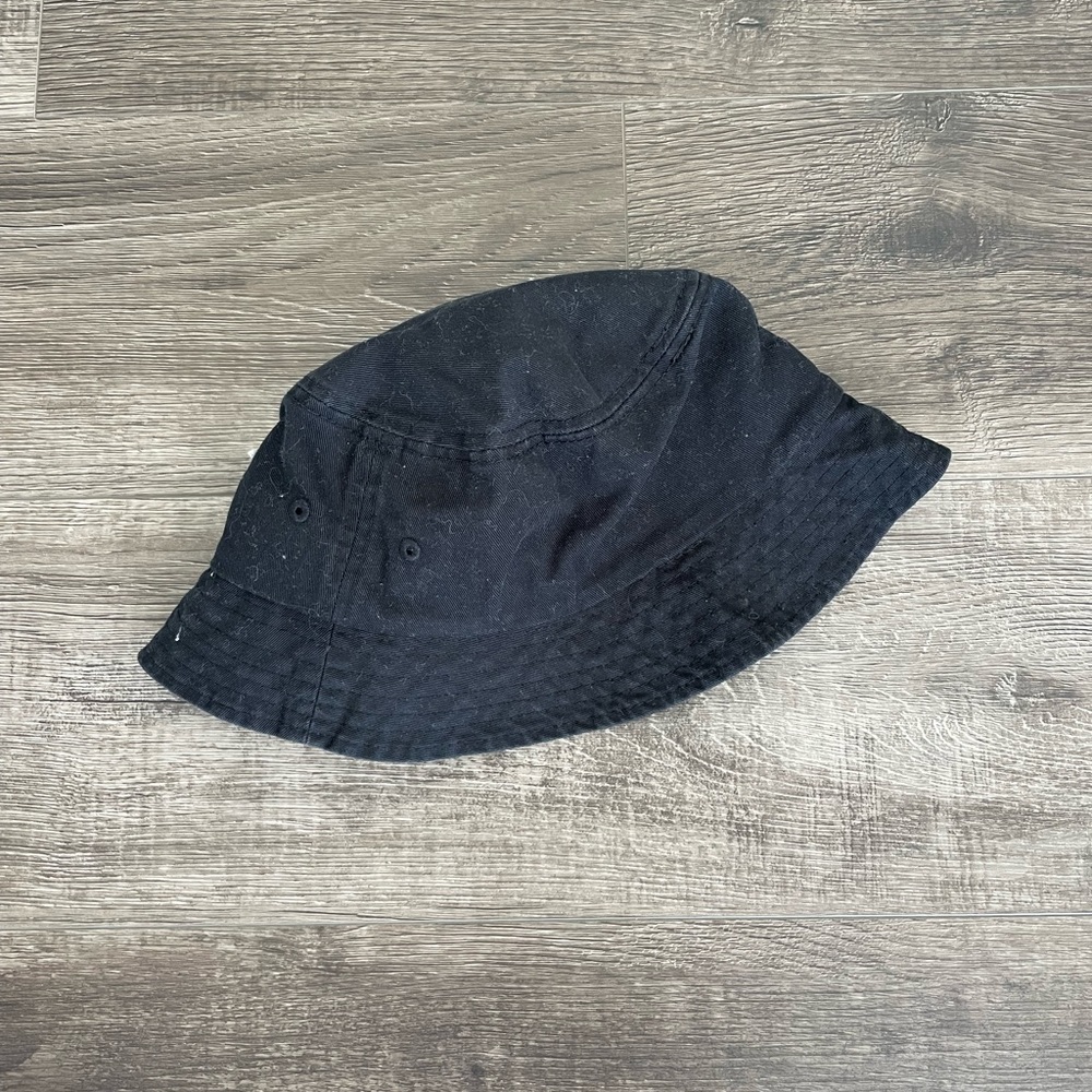 Black Cotton Bucket hat